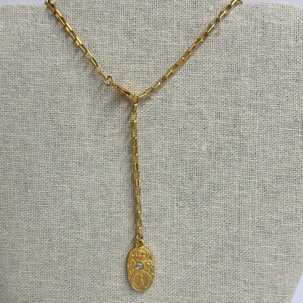 French Kande The Lune Necklace – Gold
